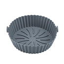 Forma de Silicone Quadrada 16x16cm com Alça – Assadeira para Air Fryer e Forno