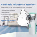 Nebulizador de Malha Silenciosa Portátil – Inalador Médico para Asma e Cuidados Respiratórios