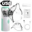 Nebulizador de Malha Silenciosa Portátil – Inalador Médico para Asma e Cuidados Respiratórios