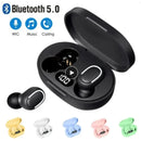 ones de Ouvido Sem Fio E7S TWS – Bluetooth 5.0 com Microfone e Design Esportivo