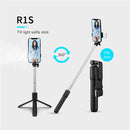 Bastão de Selfie Stick com Luz e Controle Remoto Bluetooth