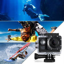 Câmera de Ação 4K Ultra HD – À Prova d’Água com Case + Tela 2.0”