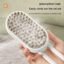 Pente Pulverizador para Pets – Gatos e Cachorros, Pente Elétrico para Remoção de Pelos, Spray com Um Toque, Escova Anti-Pelos Voando e Massagem
