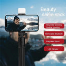 Bastão de Selfie Stick com Luz e Controle Remoto Bluetooth