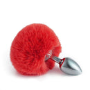 Kit Sensual – Rabo de Coelho com Tiara de Orelhas, Grampos de Metal para Seios e Gargantilha