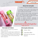 Mini Liquidificador Portátil 6 Lâminas – Ideal para Shakes, Sucos e Smoothies com Cabo USB Recarregável