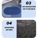 Kit Tapete Super Absorvente para Banheiro – Secagem Rápida, Antiderrapante e Multiuso