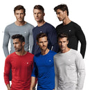 Camisa Térmica Masculina Manga Longa UV 50+ Segunda Pele para Esportes