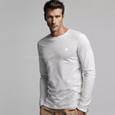 Camisa Térmica Masculina Manga Longa UV 50+ Segunda Pele para Esportes