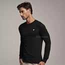 Camisa Térmica Masculina Manga Longa UV 50+ Segunda Pele para Esportes