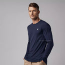 Camisa Térmica Masculina Manga Longa UV 50+ Segunda Pele para Esportes