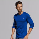 Camisa Térmica Masculina Manga Longa UV 50+ Segunda Pele para Esportes