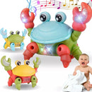 Brinquedo Caranguejo Musical Infantil – Som, Luz e Movimento para Bebês