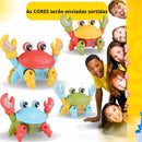 Brinquedo Caranguejo Musical Infantil – Som, Luz e Movimento para Bebês