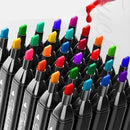 Conjunto de Canetas Artísticas Dupla Ponta Aquarela – Até 168 Cores