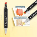 Conjunto de Canetas Artísticas Dupla Ponta Aquarela – Até 168 Cores