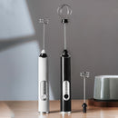 Mixer Elétrico 2 em 1 – Batedor e Misturador para Café, Leite e Claras de Ovos | Utensílio de Cozinha
