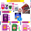 Kit Sex Shop com 40 Itens Eróticos – Vibrador, Anel Peniano e Lubrificante Íntimo Golds para Casais