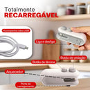 Mini Seladora de Sacos Plásticos 2 em 1 – Portátil, Elétrica e Recarregável via USB