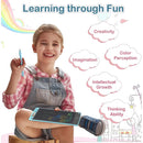 Tablet Infantil Lousa Mágica LCD – Brinquedo Educativo de Escrever e Desenhar 8.5/10/12 Polegadas