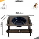 Comedouro Suspenso com Bebedouro para Pets – Acompanha Tampas