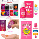 Kit Sex Shop com 40 Itens Eróticos – Vibrador, Anel Peniano e Lubrificante Íntimo Golds para Casais