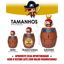 Brinquedo Infantil Barril do Pirata – Jogo Interativo Grande, Educativo e Divertido para Crianças