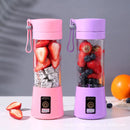 Mini Liquidificador Portátil 6 Lâminas – Ideal para Shakes, Sucos e Smoothies com Cabo USB Recarregável