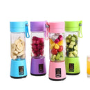 Mini Liquidificador Portátil 6 Lâminas – Ideal para Shakes, Sucos e Smoothies com Cabo USB Recarregável