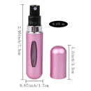 Mini Spray Portátil Recarregável 5ml – Ideal para Perfumes e Óleos Essenciais