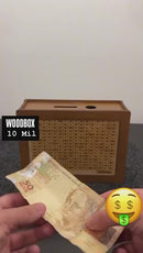 Cofre Desafio 10 Mil Woodbox – Cofrinho de MDF Premium para Poupança