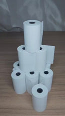 Papel para Mini Impressora 58mm – Bobina Térmica Compatível com Máquina de Cartão