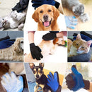 Kit 2 Luvas Escova Removedora de Pelos – Cães e Gatos