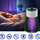 Armadilha Eletrônica de Insetos LED UV – Repelente Seguro e Silencioso