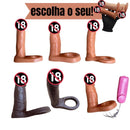 Anel Peniano Dupla Penetração – Estilo Companheiro, 7 Formatos Diferentes