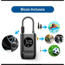 Compressor de Ar Portátil Digital Elétrico Ncher – Para Carro, Moto, Bike, Bola e Piscina Inflável