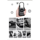 Compressor de Ar Portátil Digital Elétrico Ncher – Para Carro, Moto, Bike, Bola e Piscina Inflável