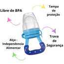 Kit Chupeta de Alimentação para Bebês – Até 2 Unidades para Frutas, Papinhas e Patês