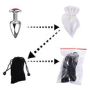 Kit Prazer Intenso – Plug Anal, Vibrador Ponto G, Anel Vibrador e Gel Massageador