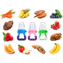 Kit Chupeta de Alimentação para Bebês – Até 2 Unidades para Frutas, Papinhas e Patês