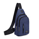 Mochila de Peito Masculina Transversal Impermeável – Bolsa Tiracolo/Pochete