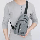 Mochila de Peito Masculina Transversal Impermeável – Bolsa Tiracolo/Pochete