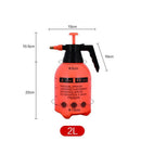Borrifador de Pressão 2L – Pulverizador Manual Multiuso para Jardim, Plantas e Higienização