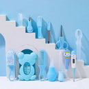 Kit Completo de Cuidados para Bebê – 13 Itens Essenciais + Bolsa Necessaire Infantil