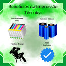 Papel para Mini Impressora 58mm – Bobina Térmica Compatível com Máquina de Cartão
