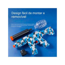 Rifle de Gel Blaster Elétrico M416 Automático – Com Silenciador + 5000 Bolinhas