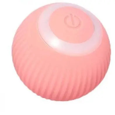 Brinquedo Bola Elétrica Interativa para Gatos e Cães – Rotação Automática USB Recarregável