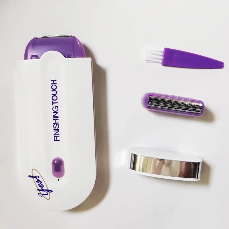 Depilador Elétrico Recarregável Facial e Corporal – Uso Masculino e Feminino