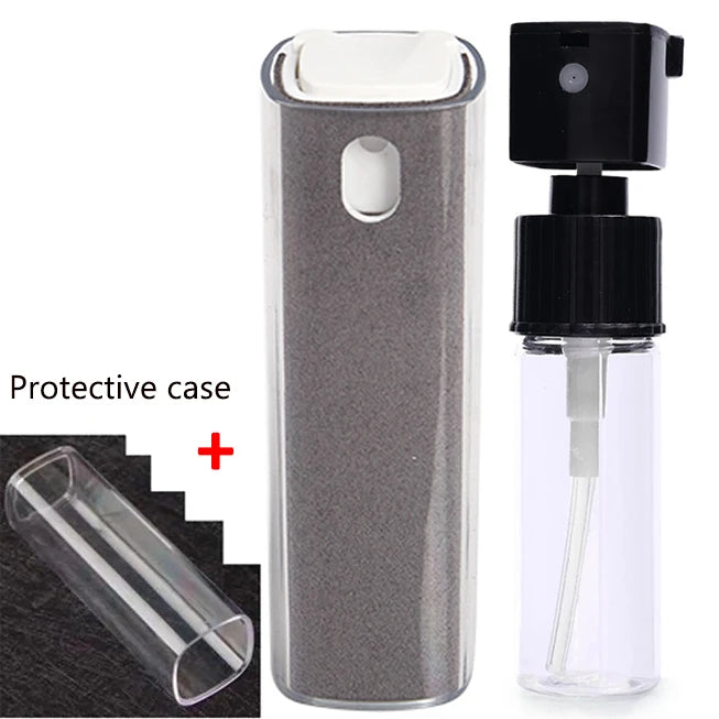 Spray de Limpeza 2 em 1 para Telas – Portátil e Eficiente