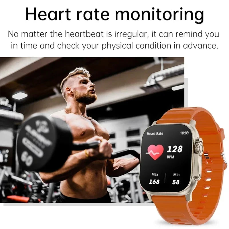 Smartwatch LAXASFIT T900 Ultra – Tecnologia, Estilo e Saúde no Seu Pulso